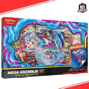 Pokemon: Mega Greninja ex Premium Collection Pokemon: Mega Greninja ex Premium Collection