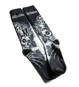 Affliction Men's Socks Misfits Wings