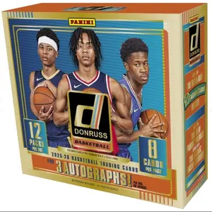 2025/26 Panini Donruss Basketball Hobby Box Your Price	$249.95