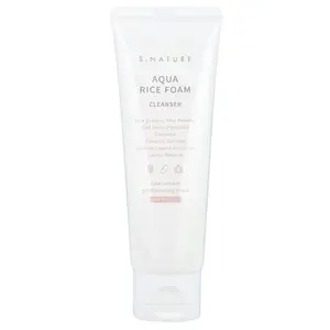 S.NATURE Aqua Rice Foam Cleanser, 2.7 fl oz (80 ml)