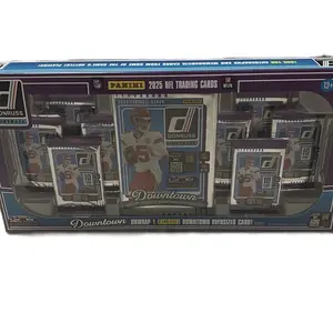 Donruss 2025 Football Bundle - Exclusive Downtown Oversized Card & Unwrap Trading Cards