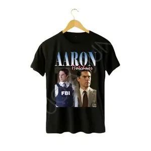 Thomas Gibson Hotch Criminal Minds Gray T-Shirt - For Fans Of Aaron Hotchner - Shirt Cotton Fit