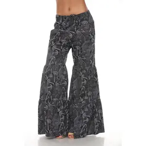 Mushroom Tiered Jersey Pants