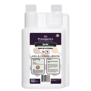 Zin-Bor | (16 fl. oz.) | Zinc and Boron Liquid Fertilizer for Plants | Aids in Increasing Protein Content, Fruit Weight, Flower Development and Quality, and Corrects Deficiencies