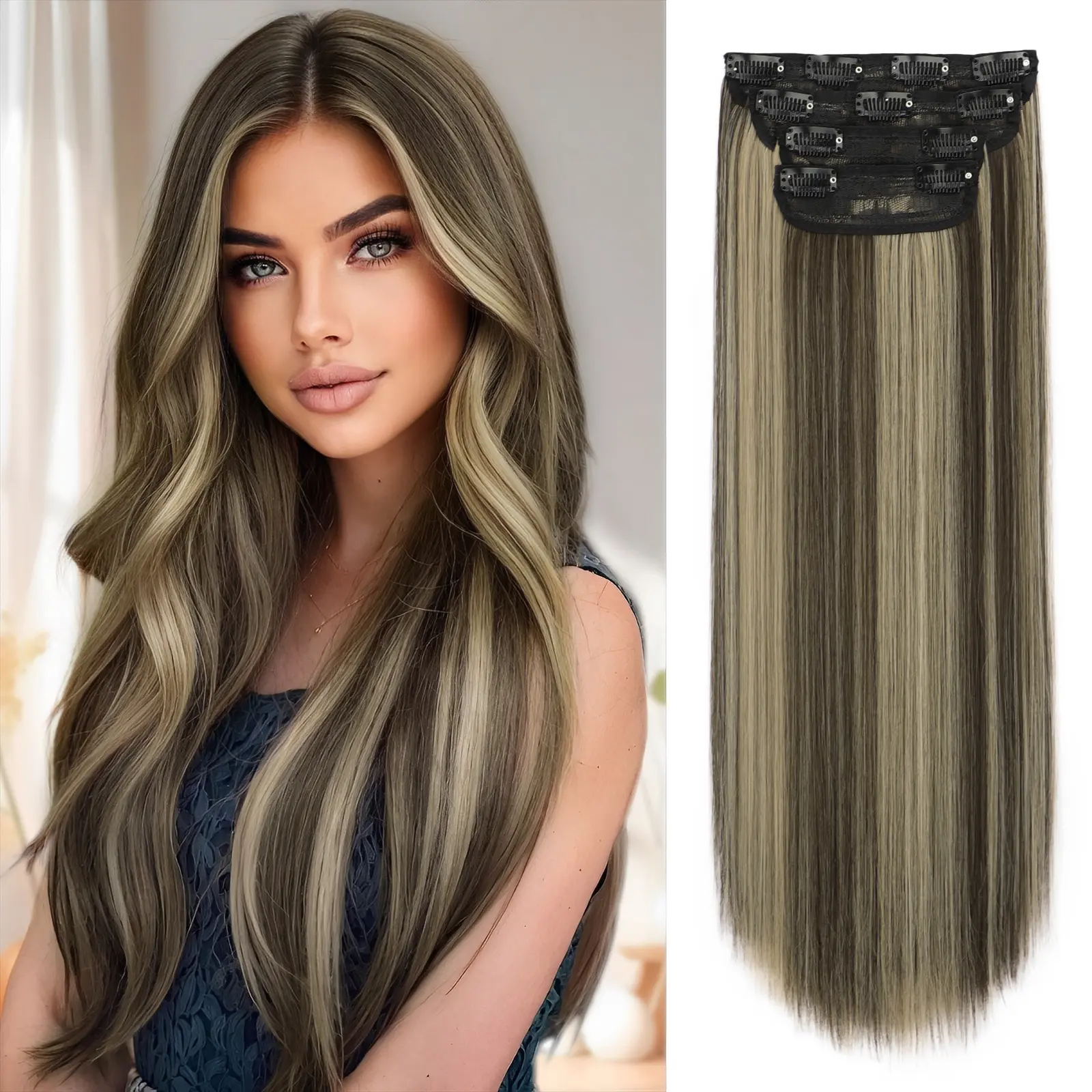 Walnut Brown mix Blonde