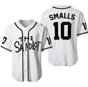 The Sandlot Benny “Smalls 10” Baseball Jersey – Classic Movie Baseball Shirt | Retro Youth & Adult Sports Jersey