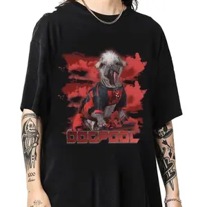Vintage Dogpool Shirt, Dogpool Deadpool 3 Shirt, Wade Wilson 57G