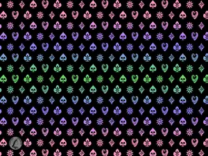 Trigender Shadow Banner Pride Flag Playmat 14" x 24"
