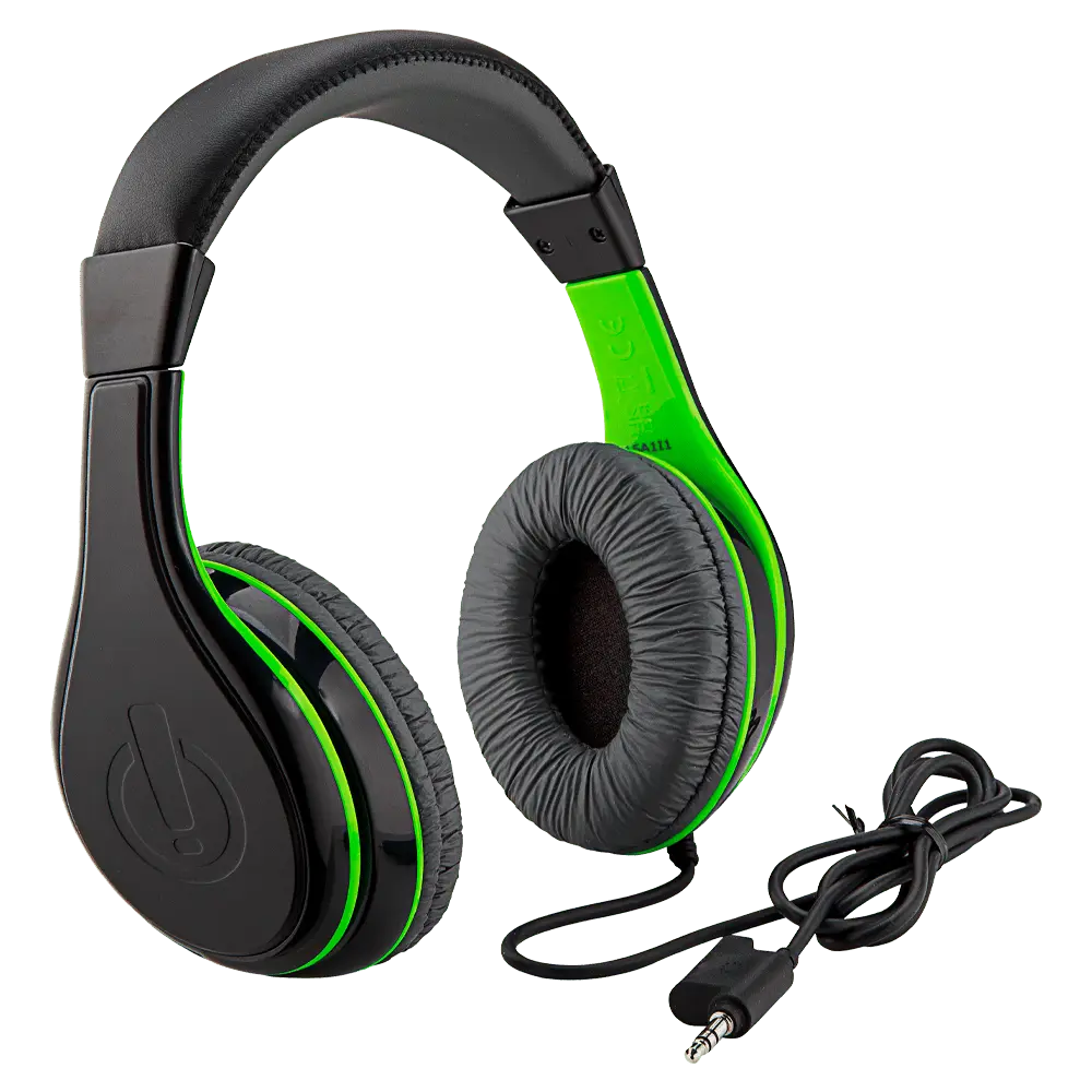Wired Headphones for Kids Black