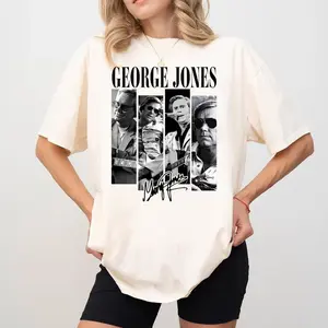 George Jones Shirt - Music Fan Tee for Actor Fans, George Jones Apparel for Country music Lovers & Comedy Fans