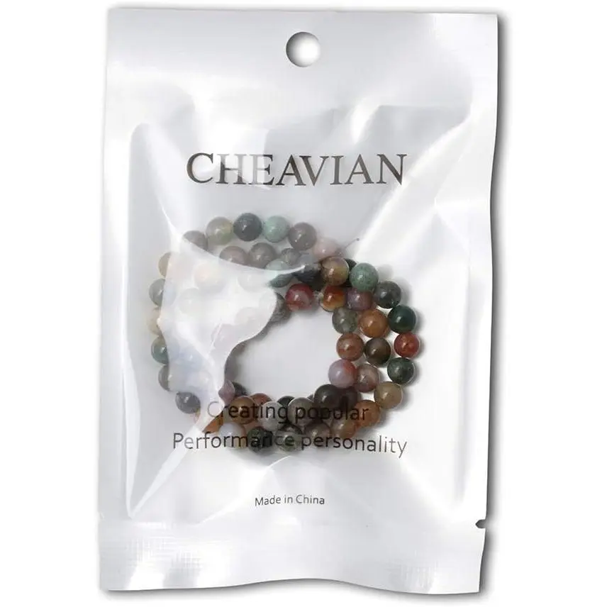 60PCS 6mm Natural Indian Agate Gemstone Round Loose Beads for Jewelry Making DIY 1 Strand 15" 60PCS 6mm Natural Indian Agate Gemstone Round Loose Beads for Jewelry Making DIY 1 Strand 15"