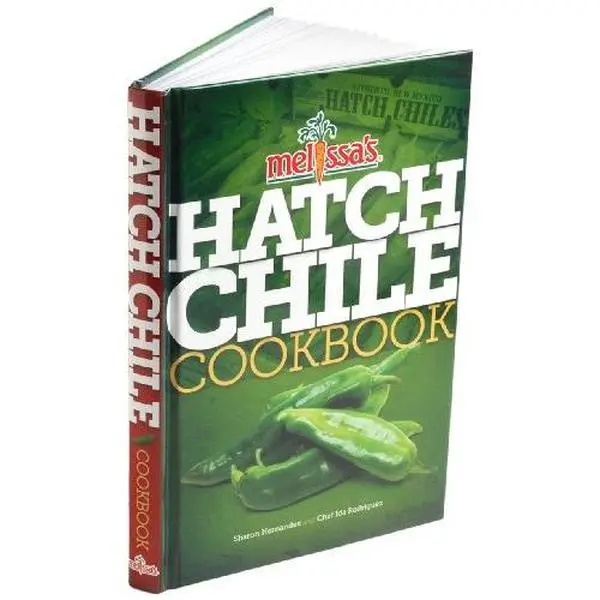 USED Book - Melissa's Hatch Chile Cookbook by Sharon Hernandez and Chef Ida Rodriguez (Hardcover) - english