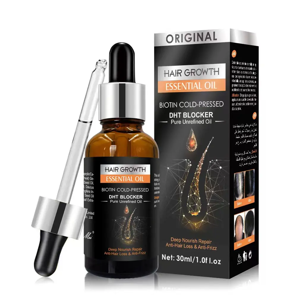 Ginger hair essential oil scalp care wash free hair care massage essential oil, Hair growth oil