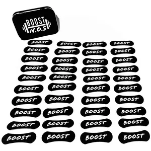 Boost N.O.S - Nose Strips (40 Count) - Nasal Sports Tape for Athletes + Metal Travel Case