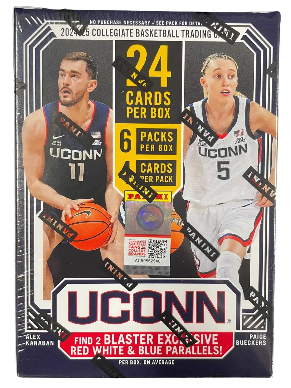 2024-25 Panini UCONN Basketball Value Box