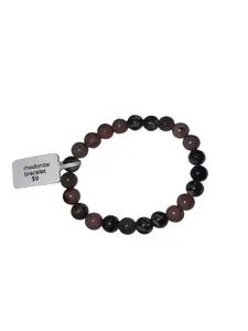 Rhodonite Bracelet (Sphere Beads)