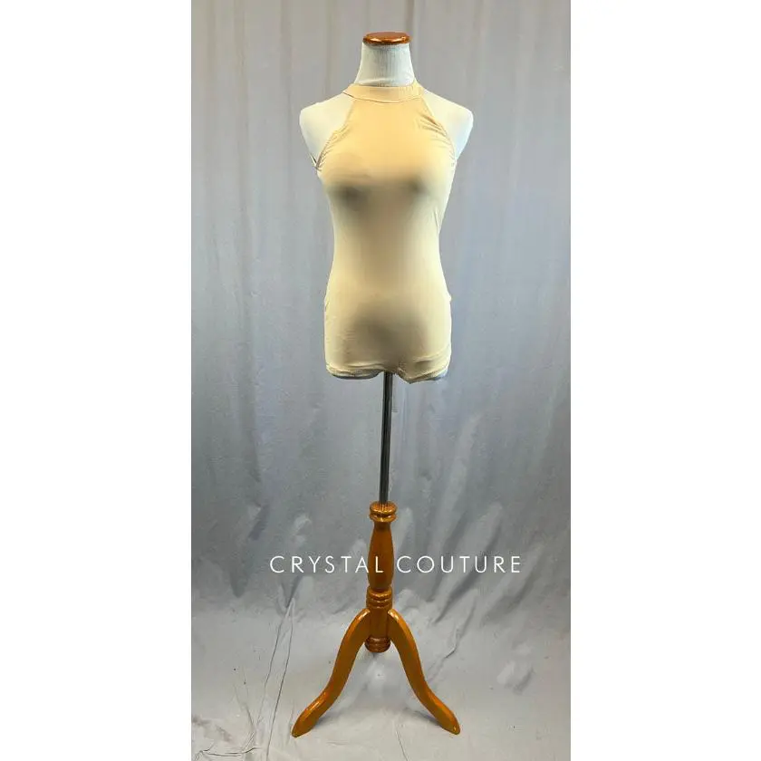 Custom Nude High Neck Leotard