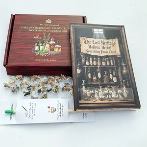 18 Unique Medicinal Herb Seeds Kit - The Lost Remedies Collection with Elegant Display Box & Detailed Planting Guide for Gardening Enthusiasts