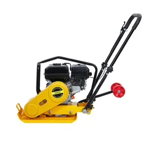 Garvee 7HP Plate Compactor, 212CC Gas Engine Jump Jack Compactor, 4200 Lb Compacting Force, 5600 VPM Pavement 22.1x15.9 Inch Plate Compactor for Sidewalks, Asphalt, Pavers, Landscaping