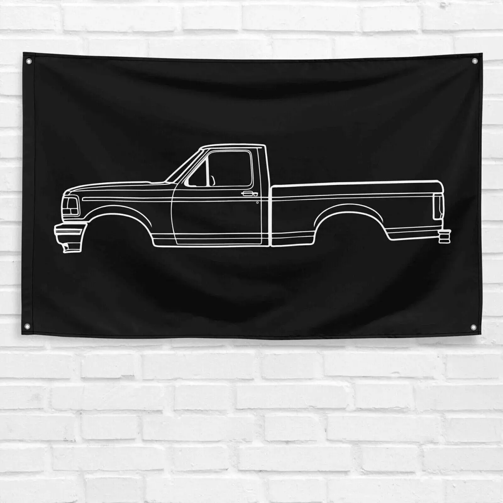 For Ford Lightning 1993 Enthusiast 3x5 ft Flag Dad Grandpa Birthday Gift Banner, Decor, Polyester