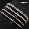 Classic Tennis Bracelet for Men and Women, AAAAA+ D Color VVS Round Cut Cubic Zirconia, 4mm-5mm 7-8 Inch, Elegant Gifts for Him, Jewelry, Men's Accessories, Womens Gifts, Bracelets, Birthday Gifts For Bf, Fine Jewelry Fashion Jewelry Trendy B