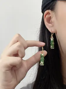 New Classical Bamboo Ear Cuffs, Symbolize Continuous Progress, Perfect for Daily Commute & Traditional Style, Pair Pack