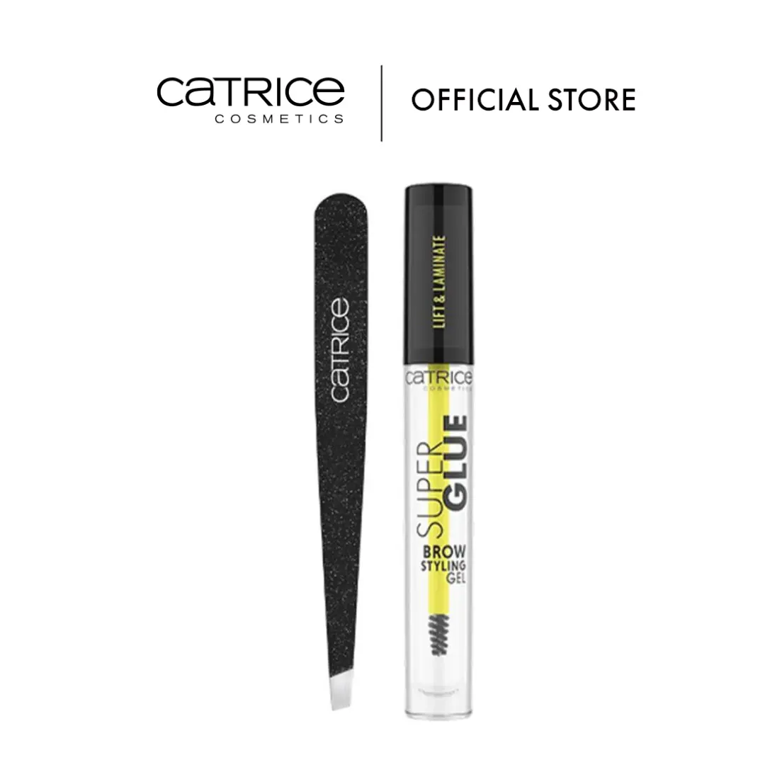 Super Glue Brow Gel + Tweezers