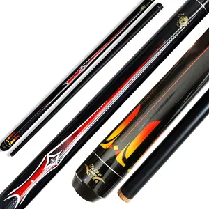 2- Pool cue Stick, 13mm Tip, Short 48" Junior  cue, Hardwood Canadian Maple Professional Billiard Pool Cue Stick 18,19 Oz pool stick (Selectable)-Blue, Black