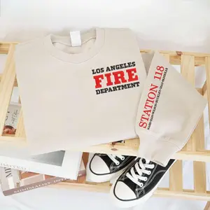 Embroidered 9-1-1 TV Show Sweatshirt, 9-1-1 Group Shirt, Evan Buckley Shirt, Bobby Nash Shirt, 9-1-1 TV Show Series Shirt