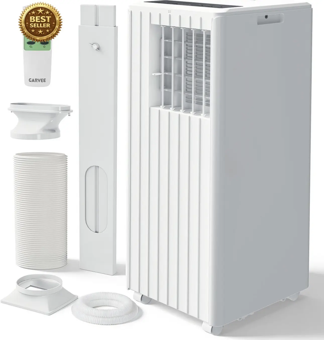 8000 BTU Portable Air Conditioner 3-in-1 Air Cooler w/Dehumidifier & Fan Mode
