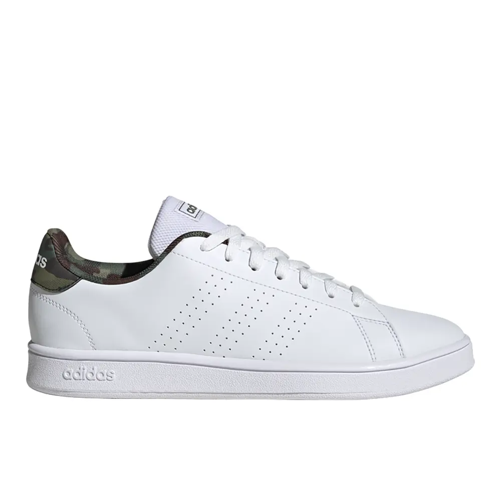 adidas Mens Advantage Base Sneakers Shoes Casual - White adidas Mens Advantage Base Sneakers Shoes Casual - White