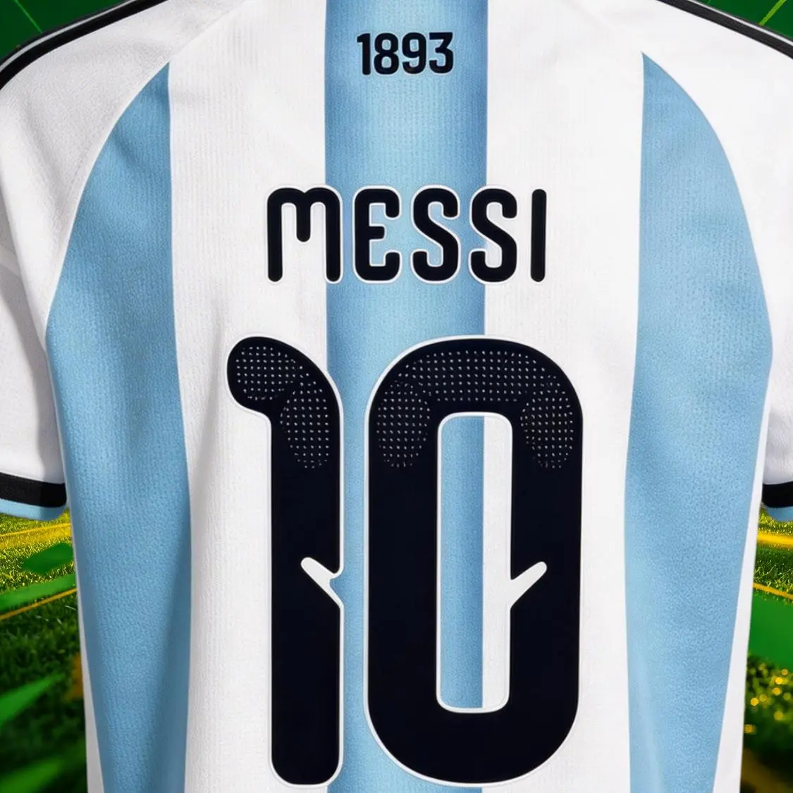 Messi 2026 10# Home Short Long Sleeve Soccer Jersey Fans Version Breathable