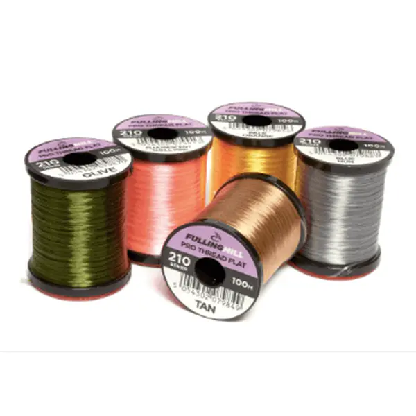 Fulling Mill 210 Denier Flat Waxed Pro Thread - Fishing Sewing Supply, Very Popular for Most Saltwater Flies