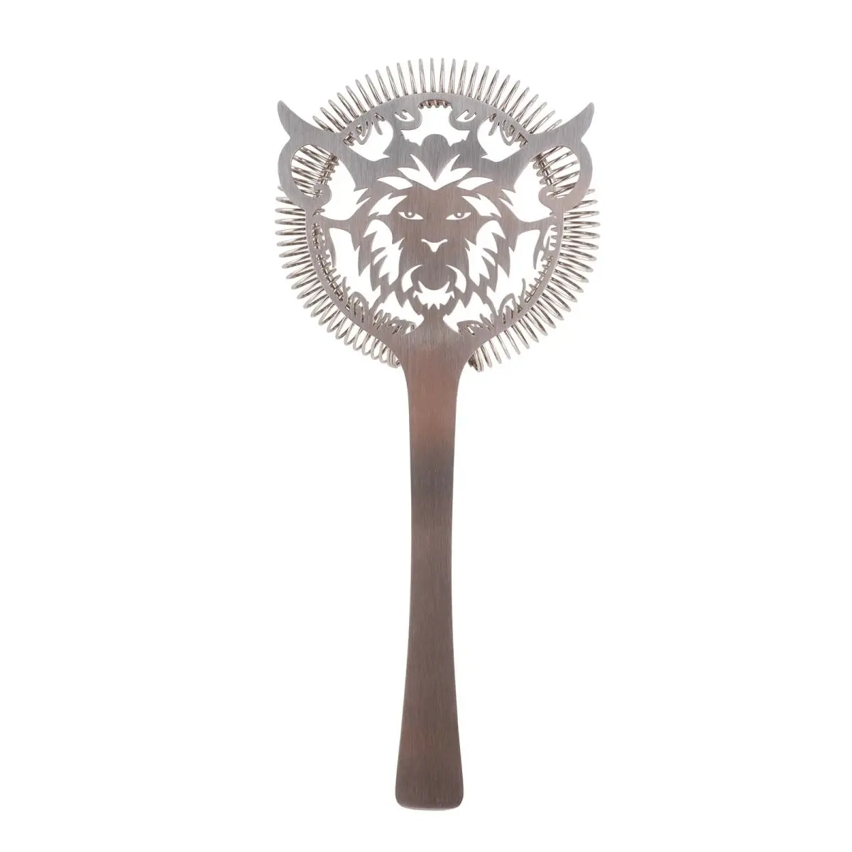 BarConic® 9" Length 3.75" Wide Corrosion Resistant Stainless Steel Bar Strainer - Handcrafted Spring-Fit Steel Body Cocktail Strainer for Bartending