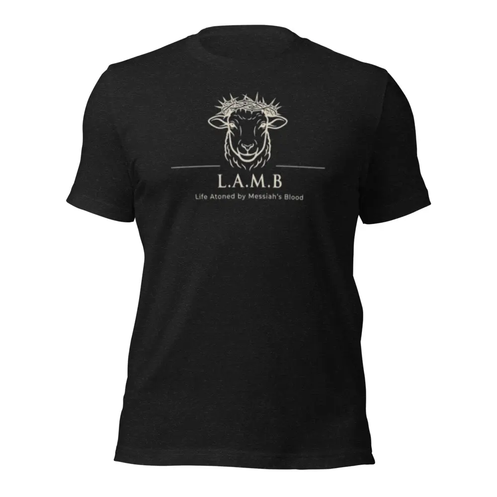 Unisex Cotton Lamb T-Shirt - Men's Casual Top for Daily Wear