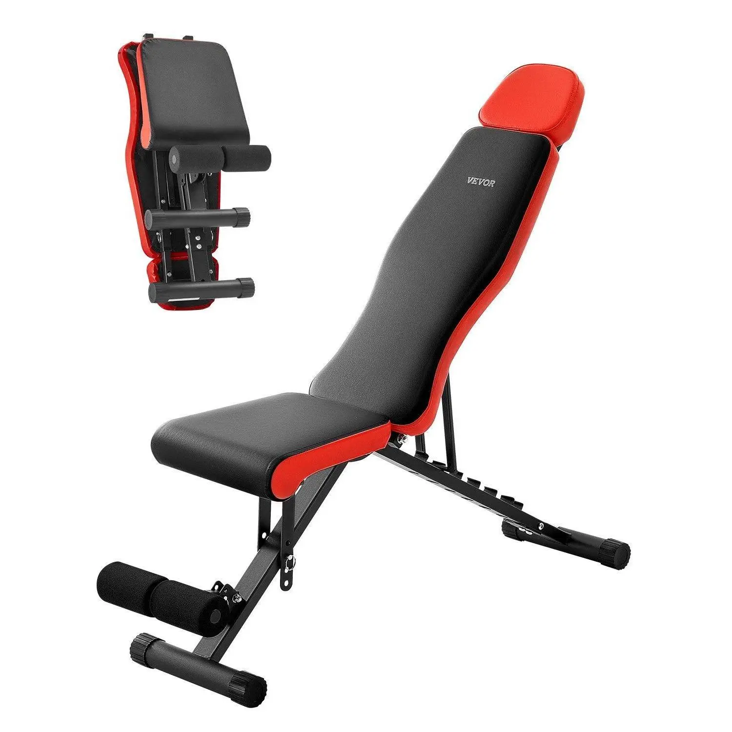 【SummerFinds】Weight Bench Sit up Bench for Home Gym Strength Training Adjustable Foldable