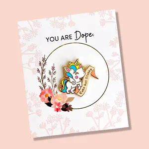 Cute Unicorn Enamel Pin | Lapel Pin Brooch Novelty Gifts