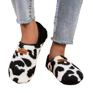 Fluffy Warm Slippers Women Men Soft Non-Slip House Shoes | Cozy Comfort Plush Indoor Outdoor Shoes | Cute Stylish Lightweight Footwear for Winter Spring Home Lounge