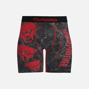 Contenders Men's Anchorman Sex Panther Boxer Briefs - Polyester-Spandex Menswear Style, Tag-Free Band, Ride Control, Defined Inseam Length, Soft Comfy Daily Casual Brief, Soft Comfy Brief