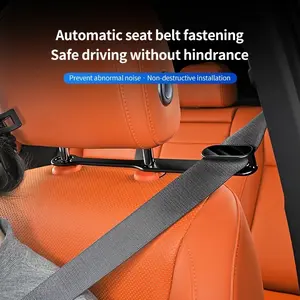 1 pair Car Seat Belt Adjuster – Comfort clip prevents neck and shoulder irritation. Reduces noise and improves fit, universal design for most cars, makes driving safer and more comfortable.
