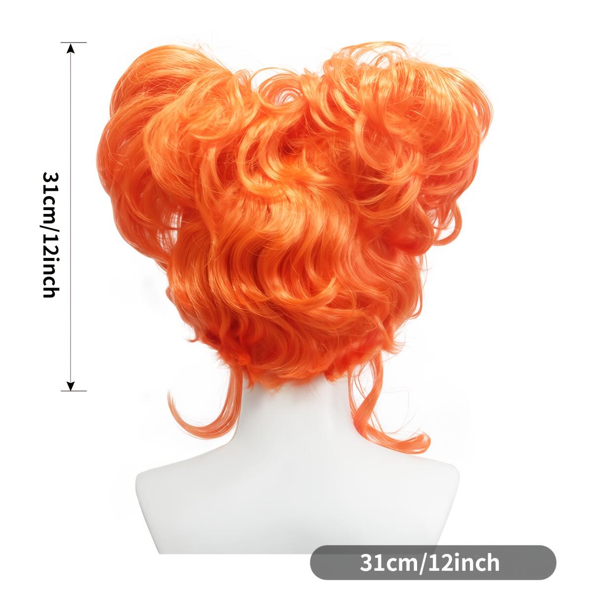 A Heart-Shaped Cosplay Wig with Uniquely Styled Short Curly Hair, Perfect for Halloween, Christmas, And Party Performances