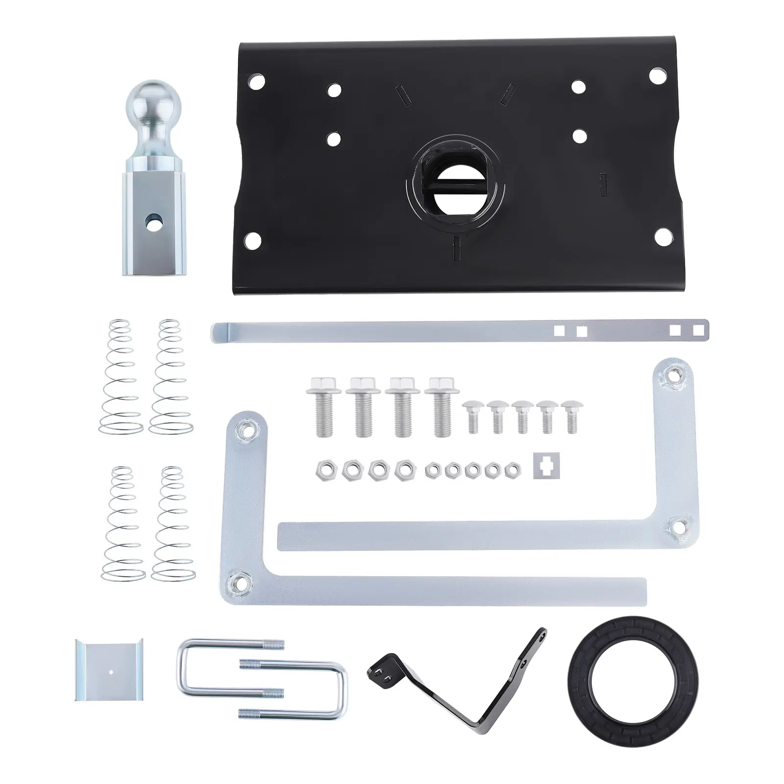 Trailer Hitches Gooseneck Trailer Hitch Mount Kit compatible for Ram 2500 2014-2018 Black