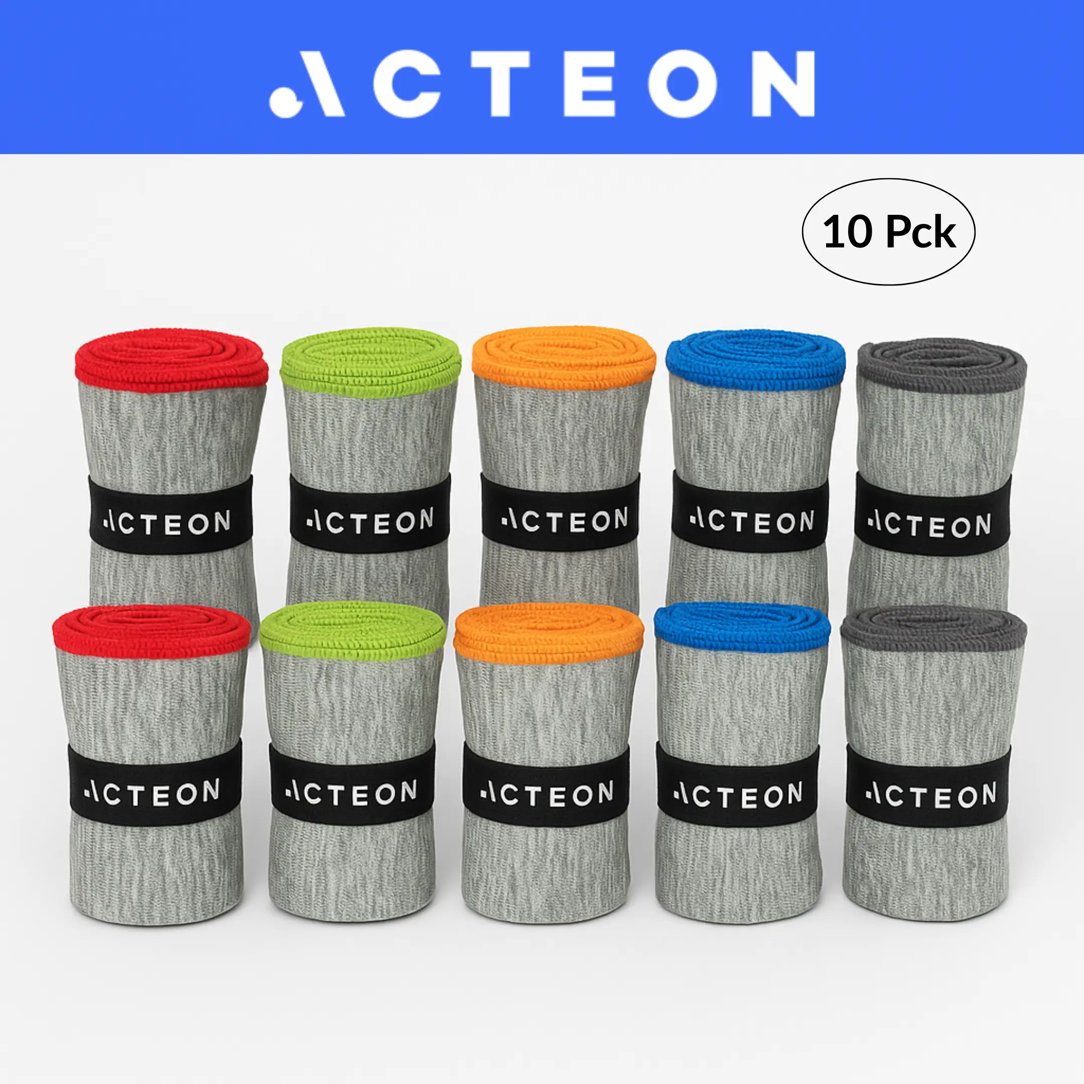 Acteon Quick-Dry Towel Microfiber Gym Towel | Silver-Ion Odor-Free | Ultralight Ultra Absorbent Workout & Sports Towels for Men & Women Microfiber Travel Towel Set Sweat Absorbing Towel Quick-Drying