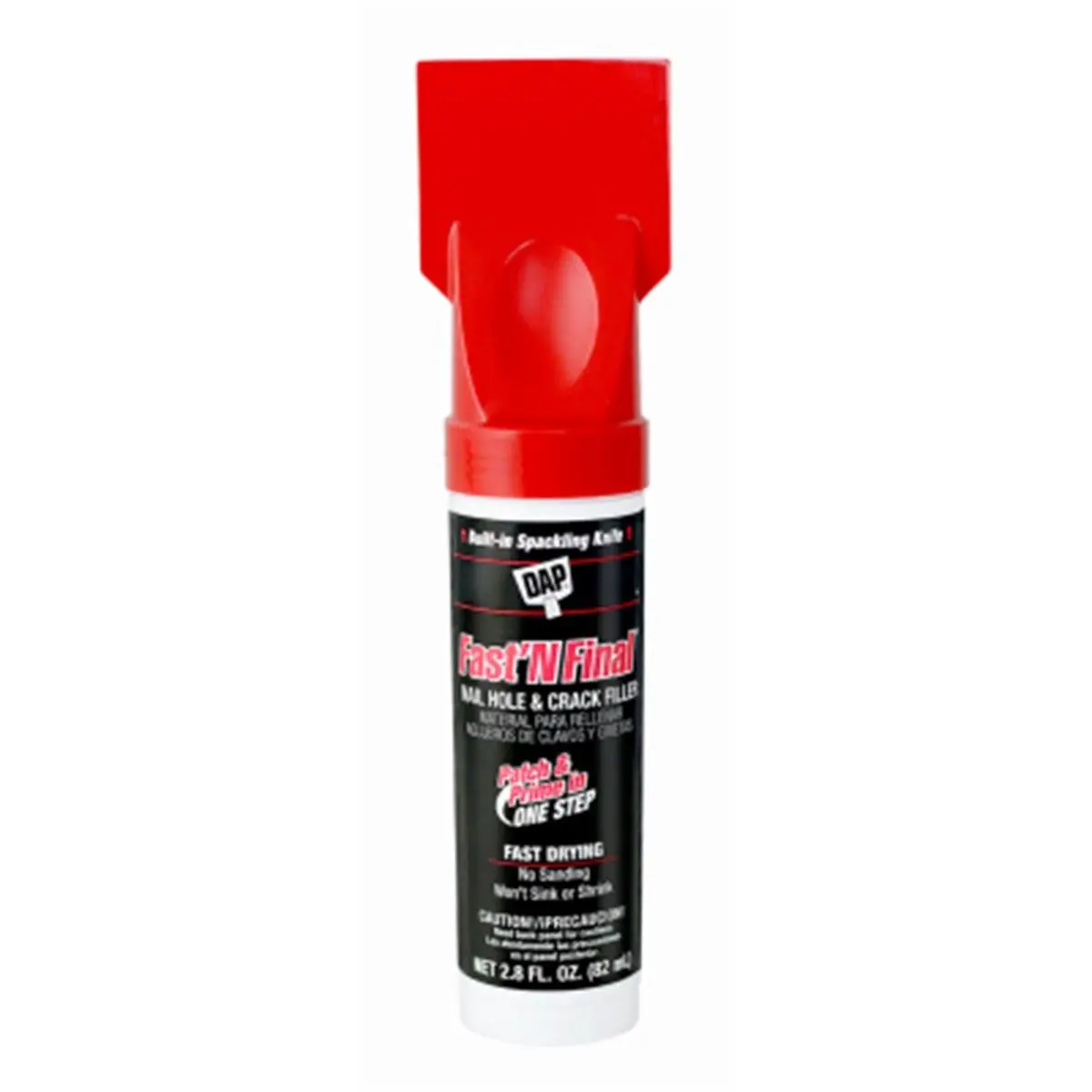 212 MAIN Lightweight Plaster Spackling (2.8 oz) - No Sanding, Quick-Drying 1-Step Hole Repair Solution for Automotive & Motorcycle Paint Care Maintenance