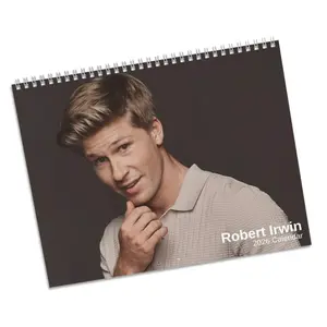 “Robert Irwin 2026 Wall Calendar, Aesthetic Clean Portrait Calendar on Glossy Paper for Home & Office Decor, Unisex Fit for Fans, Unique Holiday Gift for Her and Robert Irwin Lovers, Wildlife Fan Gift Idea”