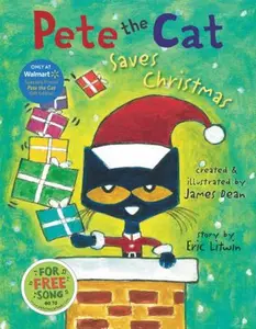 USED-Pete the Cat Saves Christmas by Eric Litwin (Hardcover)