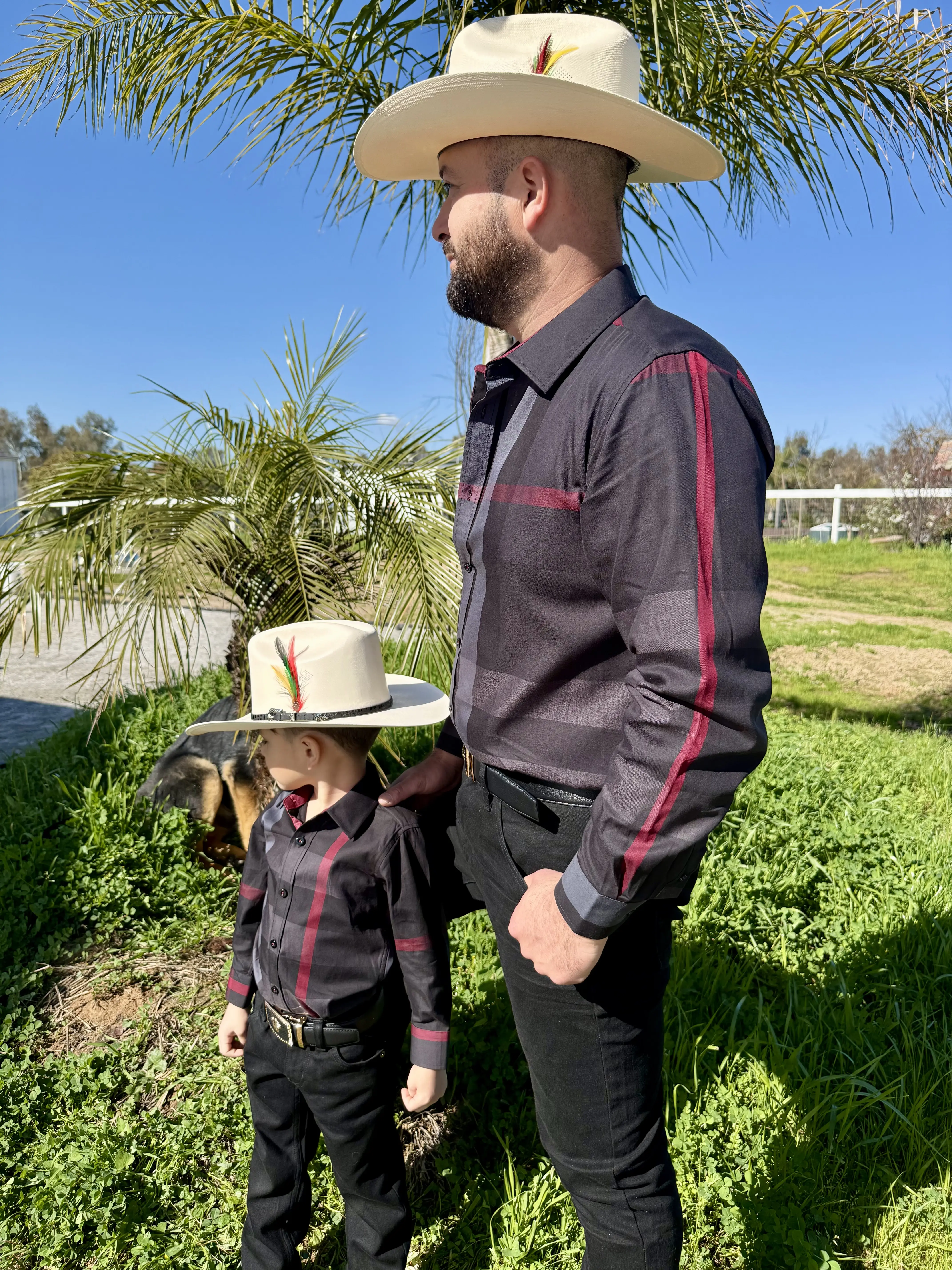 Camisa Blk/Grey (ESTILO BAYARD) Shirt
