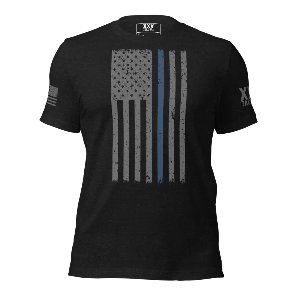Men’s Thin Blue Line Flag Tee