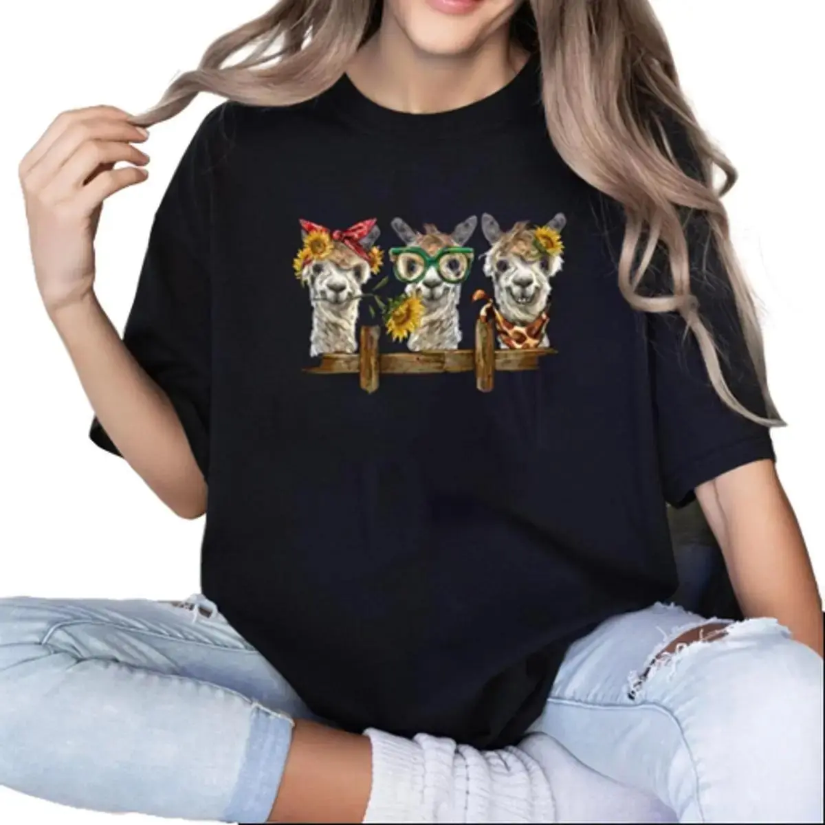 Funny Alpaca Shirt, Alpaca Gifts, Animal Graphic Tees, Funny Gift, t-Shirt for Women, Gift for Her