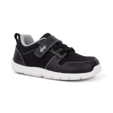See Kai Run Basics Toddler Tenny Sneakers - Machine Washable Active Trainers - Hook & Loop Closure with Rubber Toe Cap